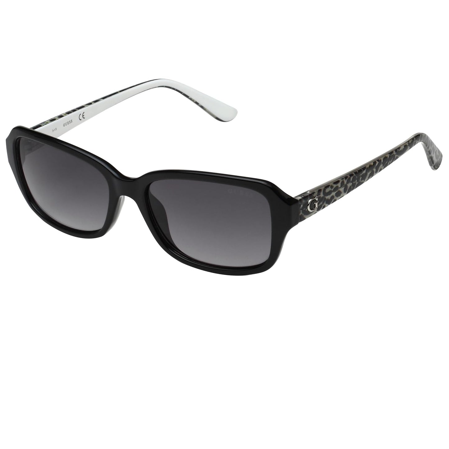 Guess Gradient Rectangular Women Sunglasses -(GU7595 05B 56 S |56| Grey Color Lens)