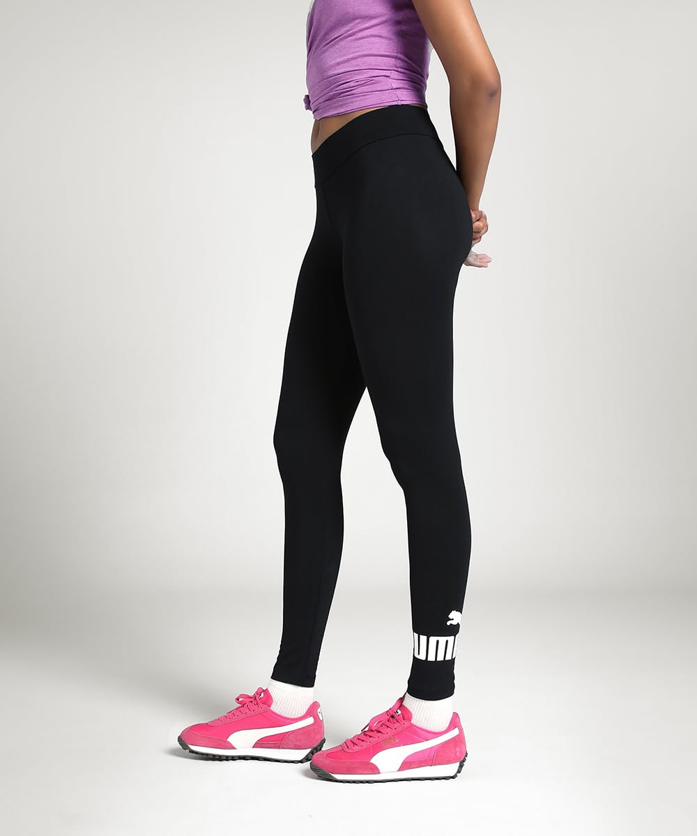 Puma Women,ESS Logo Leggings,Black, M (69142801)