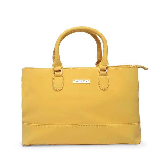 Caprese womens CARALINE S Medium SOFT YELLOW Satchel