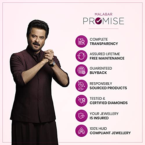 Malabar Gold and Diamonds Gold Ring for Men| Ring for Birthday, Wedding, Anniversary & Valentine's Day Gift FRDZL46089_R_25