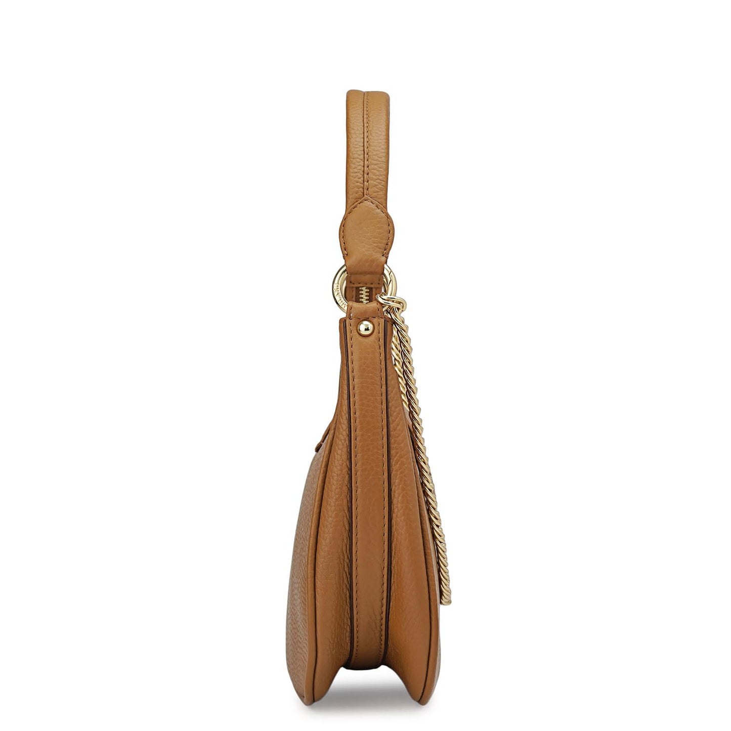 Da Milano Leather Sling Bag for Women - Brown (01682OL)