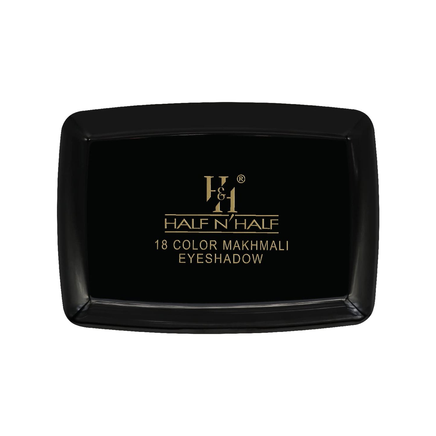 Half N' Half 18 Shimmery Colors with Makhmali Eyeshadow, Brush & Mirror in a Pocket size Eye Shadow Palette | 12.8 g | 03