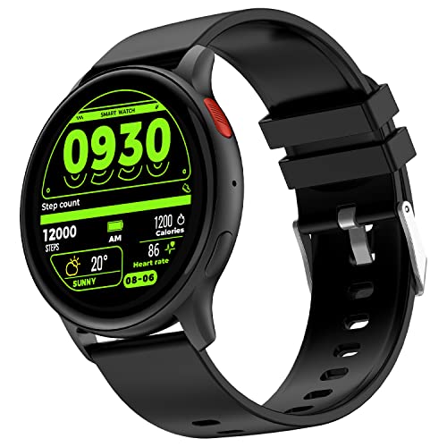 Fire-Boltt Eclipse 1.43" AMOLED Smartwatch, Bluetooth Calling with AI Voice Assistant, 100+ Sports Modes, Curved Full Touch & Calculator