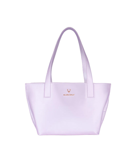 Women Lilac Casual Tote Bag