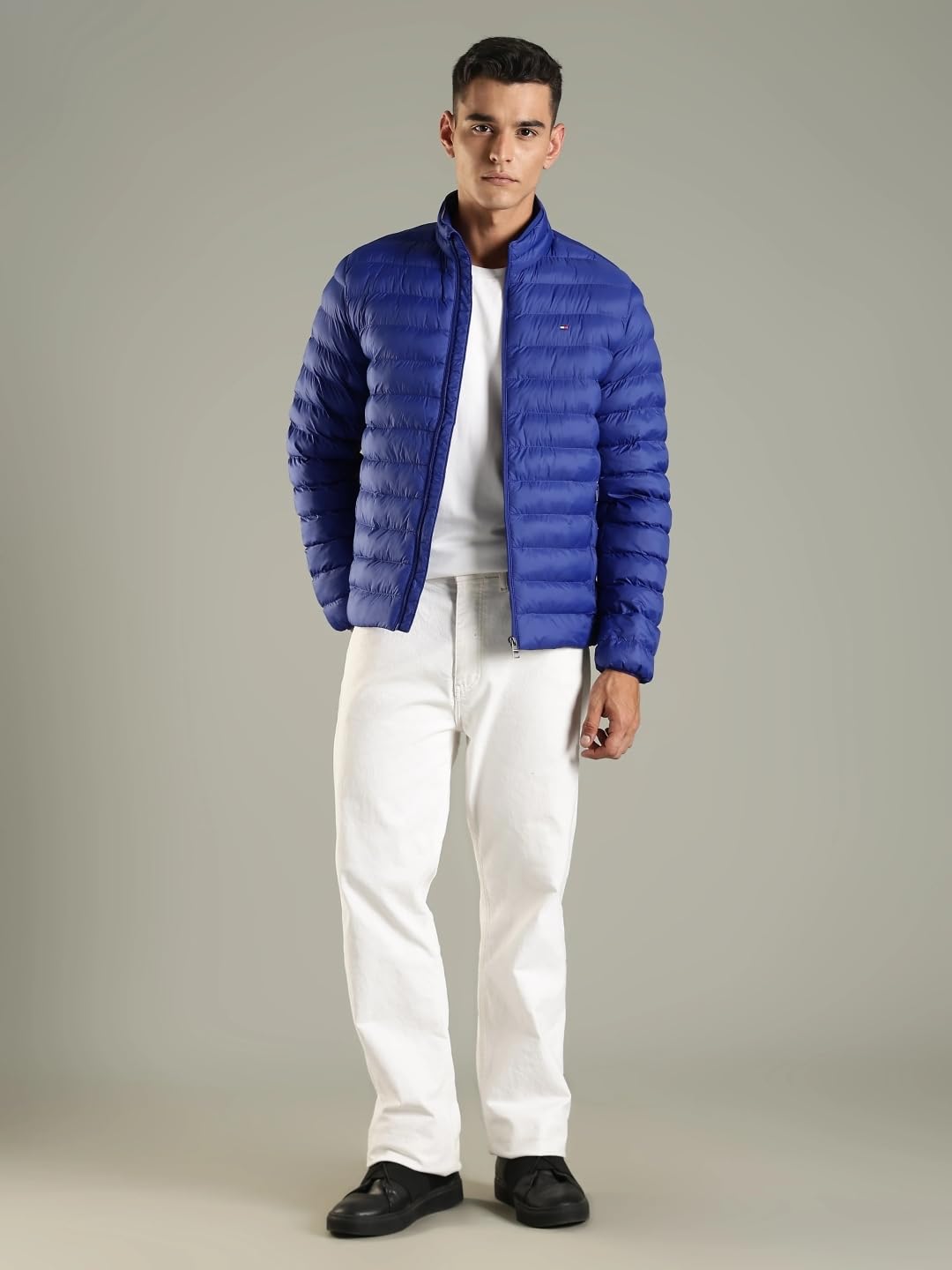 Tommy Hilfiger Solid Regular Fit Nylon Puffer Jacket