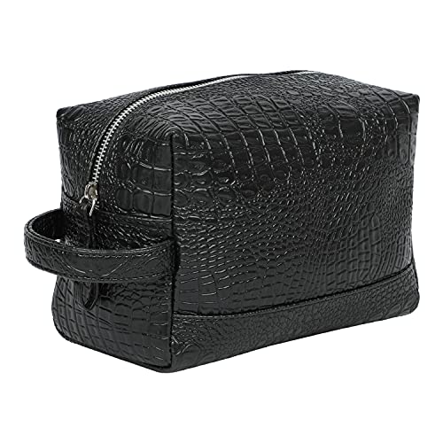 Bagsy Malone Stylish Vegan Leather Multipurpose Pouch (Black)