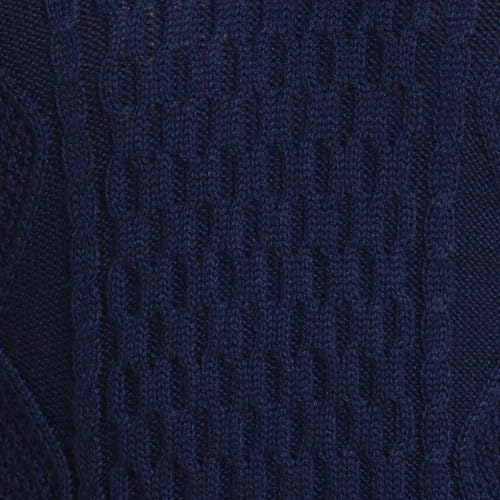 Colorplus Tailored Fit Blue Sweater for Men