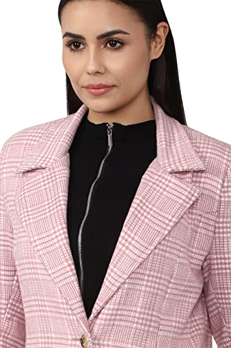 Van Heusen Women's Chesterfield Coat (VWJKURGP340555_Pink_XS)