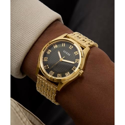 Guess Tate Round 42mm Green Dial Analog Men Watch - GW0895G2