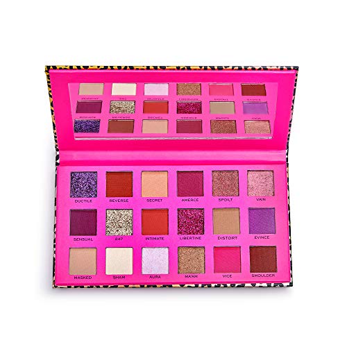 Revolution Beauty London Revolution Pro New Neutrals Passion Shadow Palette, Matte & Shimmery Finish, Passion, 18G (Multicolor)