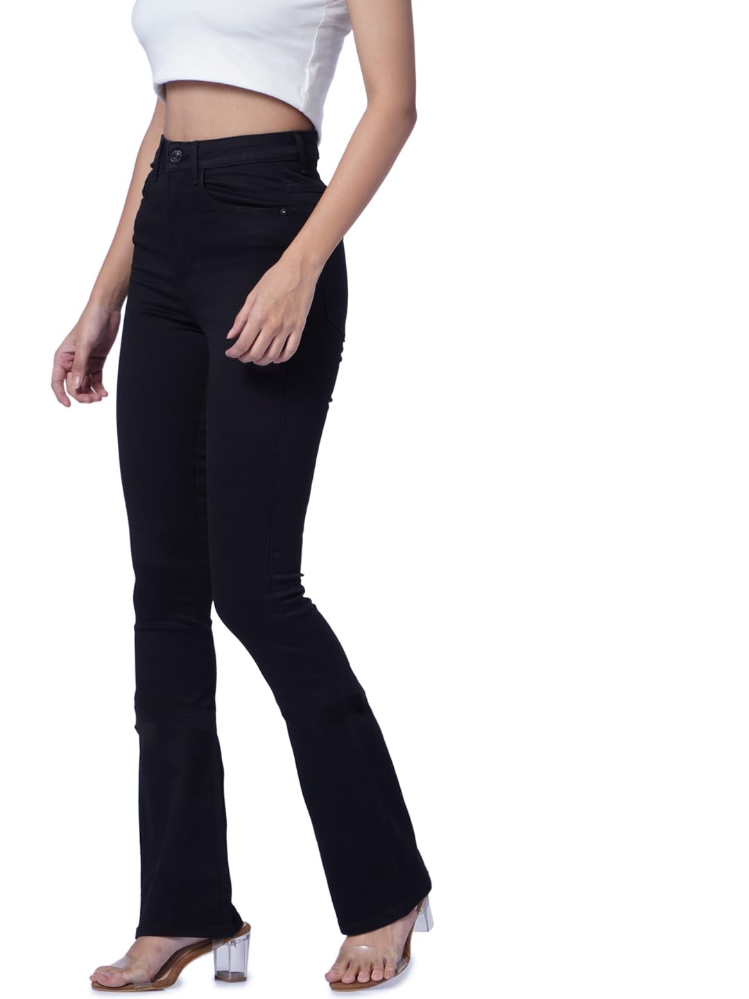 ONLY Women's High Rise Regular Jeans