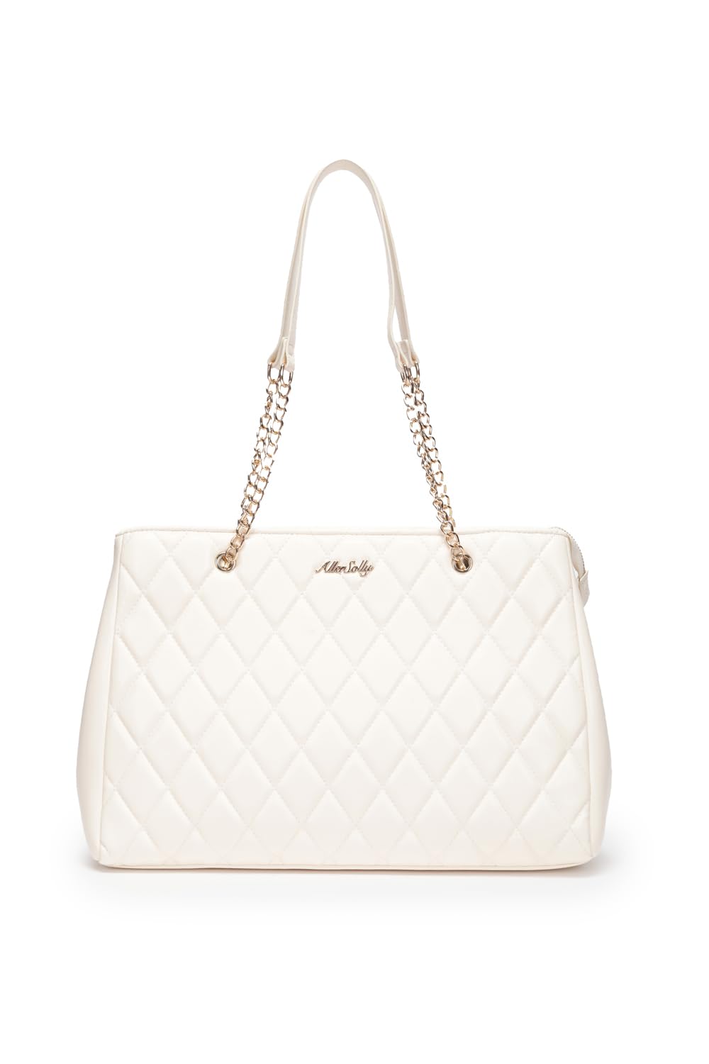 Allen Solly Structured Shoulder Bag with Quilted Detail