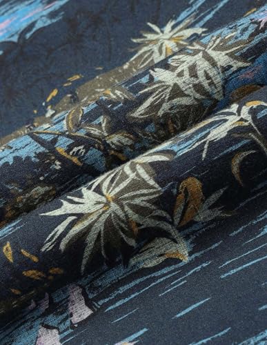 Tropical Printed Pure Cotton Cuban Shirt