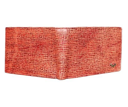 Calfnero Men's RFID Blocking - RFID Protected Genuine Leather Wallet - Men's RFID Wallet (Brown)