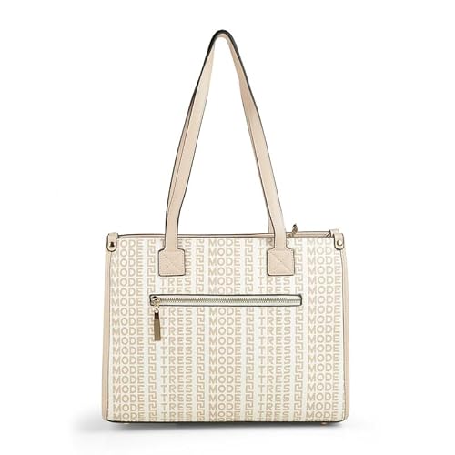tresmode RIGA Beige Women's Vegan Leather Handbag
