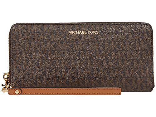 Michael Kors Jet Set Travel Continental, Brown, One Size, Jet Set Travel Continental