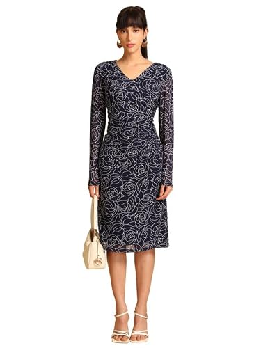 Kazo Wendy Midi Dress Blue