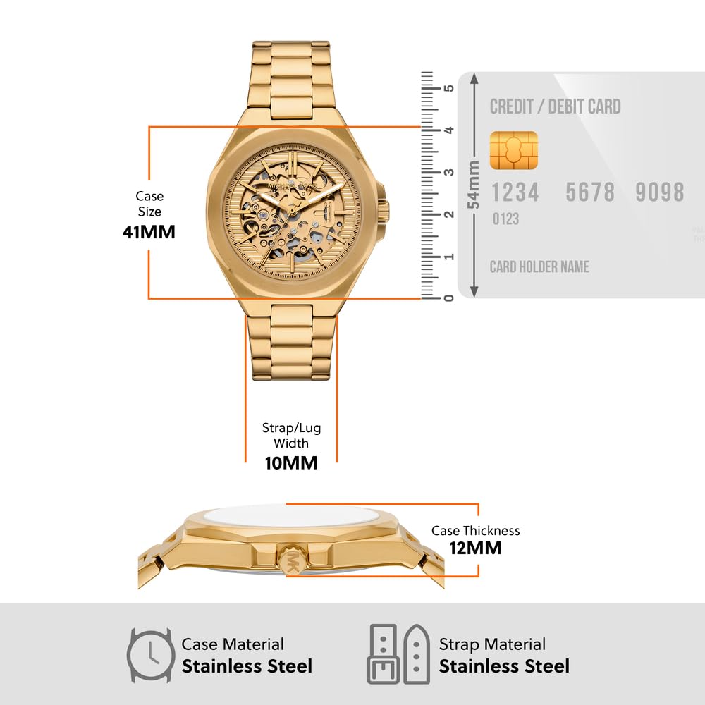 Michael Kors Callum Gold Watch MKO1241