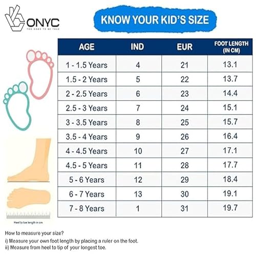 ONYC Premium Shark Designed Artistic Sandals for Kids- RoyalBlue (Unisex)
