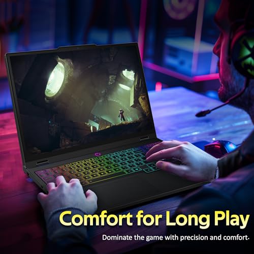 Lenovo Legion 5 15.1" WQXGA 165Hz Gaming Laptop, Intel i9-14900HX, 32GB DDR5, 2TB Storage(1TB SSD+1TB Docking Station Set), NVIDIA GeForce RTX 5070 8GB GDDR7, RGB Backlit Keyboard, Win11, Black