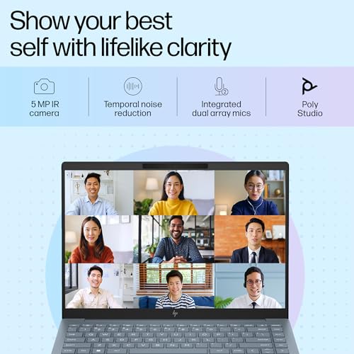 HP Pavilion Plus AI Laptop, Intel Core Ultra 5 125H, 10-12 Tops, 16GB LPDDR5x, 512GB SSD, 14-inch(35.6cm) 300 nits, WQXG Care Pack 2 Years Additional Warranty with Onsite Support