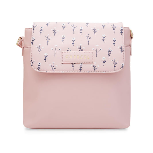 Caprese PENSA FLAP SLING SMALL POWDER PINK