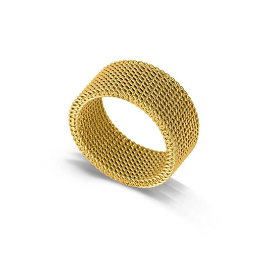 PALMONAS Gilded Chain Ring