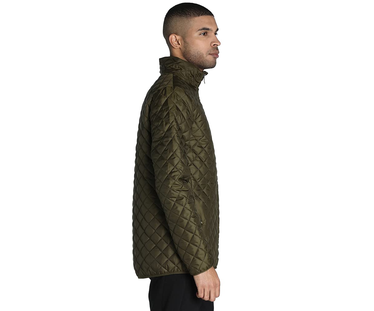 Puma Men's A-Line Coat (84668062_Deep Olive_L)