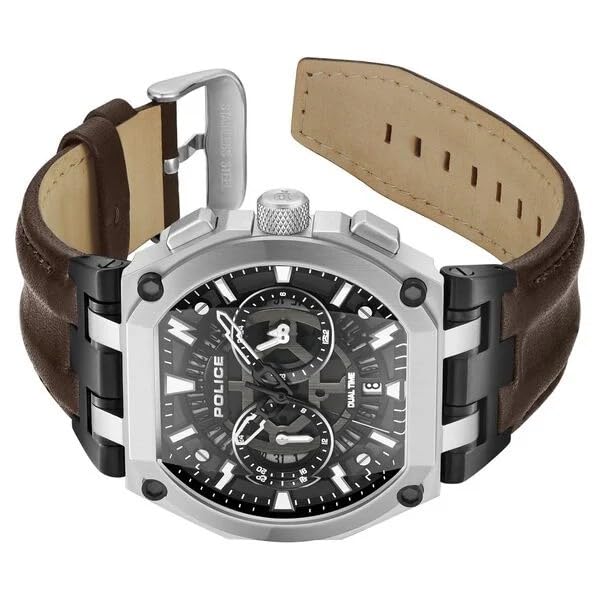 Police Analog Black Dial Men's Watch-PLPEWGF0054403