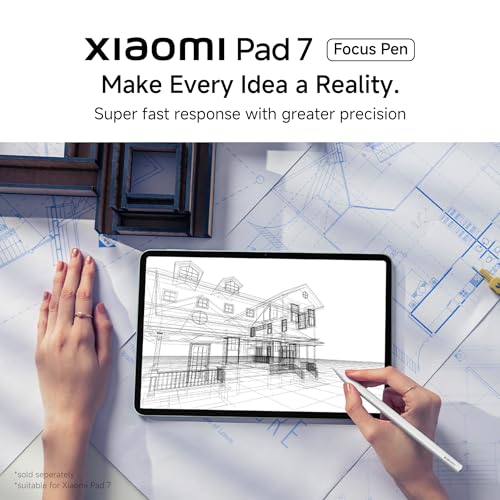 XIAOMI Pad 7 |Qualcomm Snapdragon 7+ Gen 3 |28.35cm(11.16") Display |12GB, 256GB |3.2K CrystalRes Display |HyperOS 2 |68 Billion+ Colours |Dolby Vision Atmos |Quad Speakers |Wi-Fi 6e |Graphite Grey