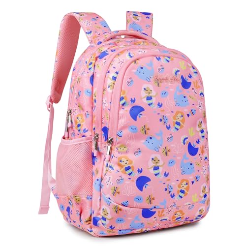 BEAUTY GIRLS BY HOTSHOT |SCHOOL BAG|TUTION BAG|COLLEGE BACKPACK|FOR GIRLS & WOMEN|18 INCH|32 L WATER RESISTANT |SCHOOL BAG FOR GIRLS