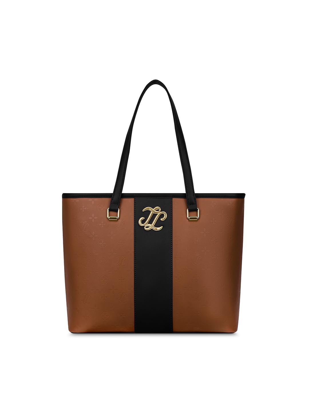 Lavie Signature Women's Tarrytown Colourblock Laptop Tote Handbag for Women | Fits upto 15" Laptop | Tote Bag for Work | Ladies purse | Stylish Shoulder Bag | Gift for Women