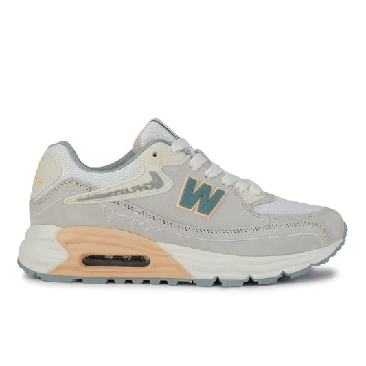 Woodland Women Lgrey/Pink Casual Sneakers