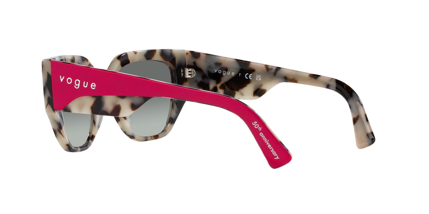Vogue Eyewear Women Gradient Grey Lens Irregular Sunglasses - 0VO5409S30761152