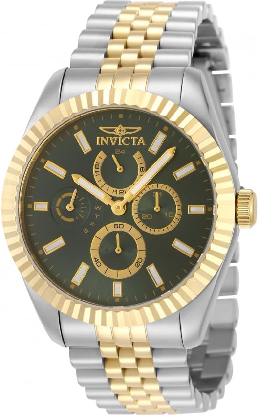 Invicta Specialty Quartz Green Dial Analog Watch for - Men 49539