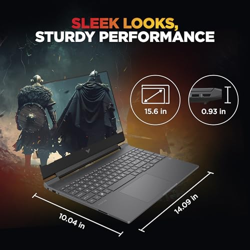 HP Smartchoice Victus, 13th Gen i7-13620H, 6GB RTX 4050, 16GB DDR4(Upgradeable) 512GB SSD, 144Hz, 300nits, FHD, 15.6''/39.6cm, Win11, M365* Office24, Mica Silver, 2.3kg, fa2100TX/2103tx, Gaming Laptop