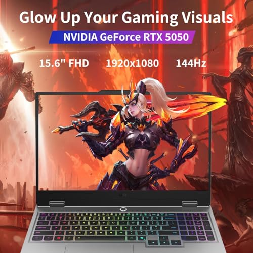 Lenovo LOQ 15 Gaming Laptop RTX 5050 -Intel Core i7-13650HX Beat AMD Ryzen 9 7940HS -15.6 FHD Display- 64GB RAM -2TB SSD -Backlit Keyboard -MUX Switch -2025 Portatil Gamer PC -Windows 11 -Webcam