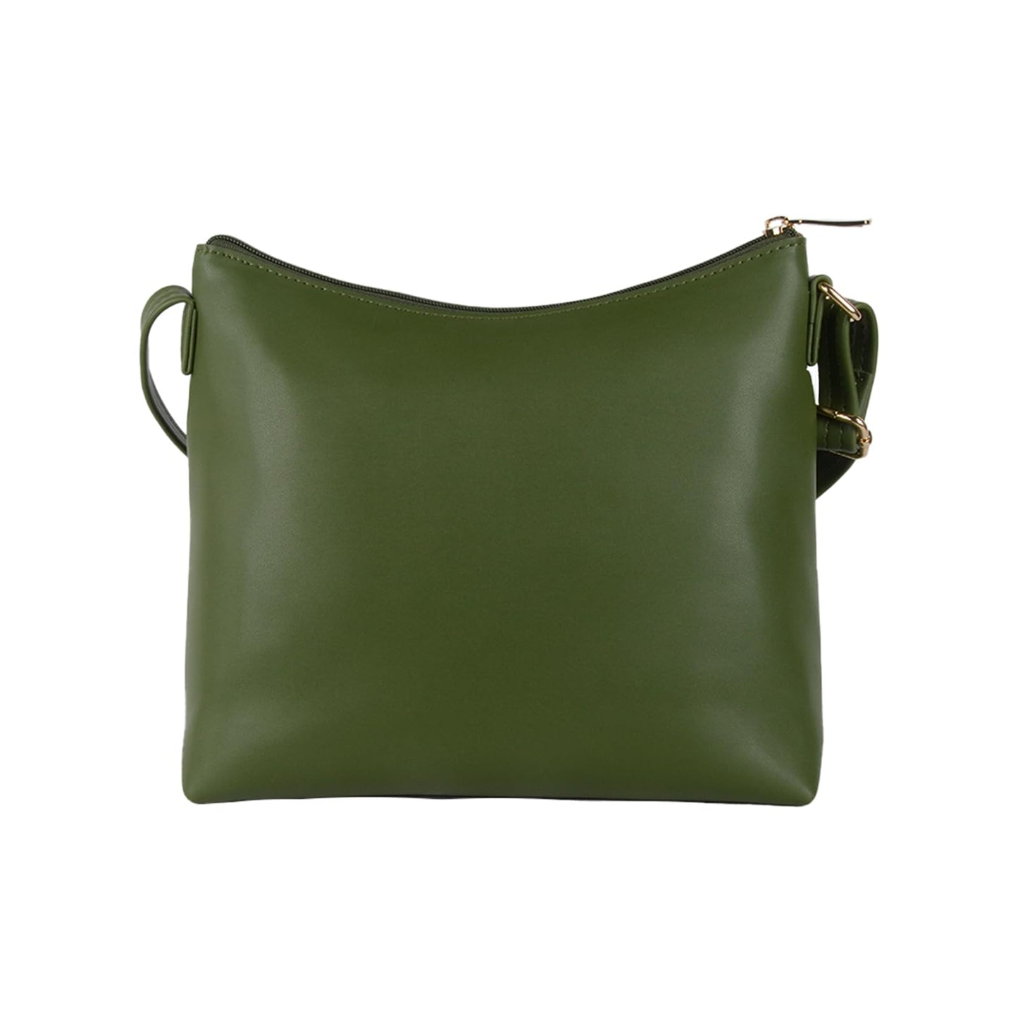 Baggit Women's Tilling Green Medium Sling Bag | Ladies Stylish Casual Cross Body Purse Handbag | Faux Leather | 6-Month Warranty | Cruelty-Free Material | Made in India