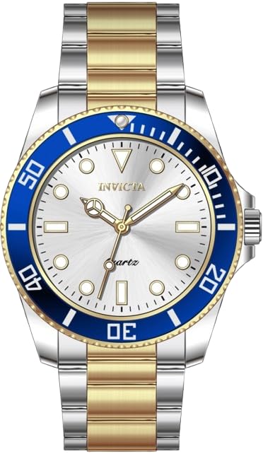 Invicta Pro Diver Quartz Silver Dial Analog Watch for - Men 69398