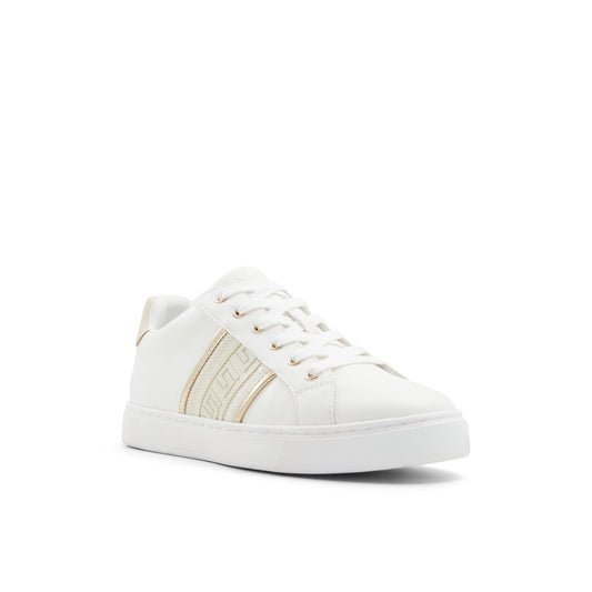 Aldo PALAZZI-IN712 Ladies Gold Flat Sneakers