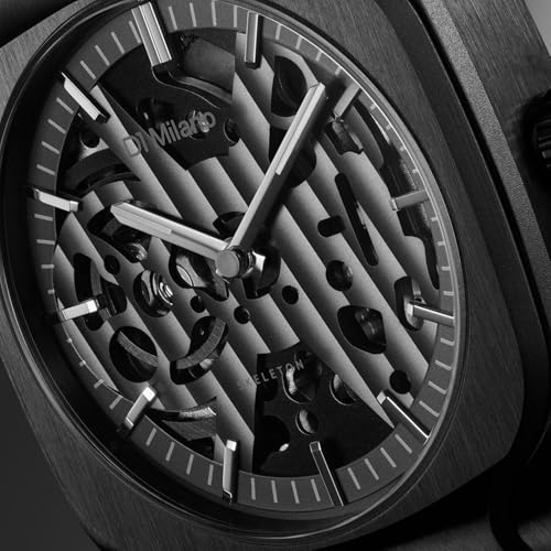 D1 Milano Soot Depth Square Bracelet 37 mm