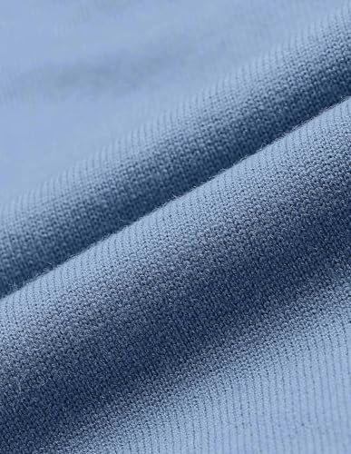 U.S.Polo Association Men's Solid Regular Fit Sweater Blue