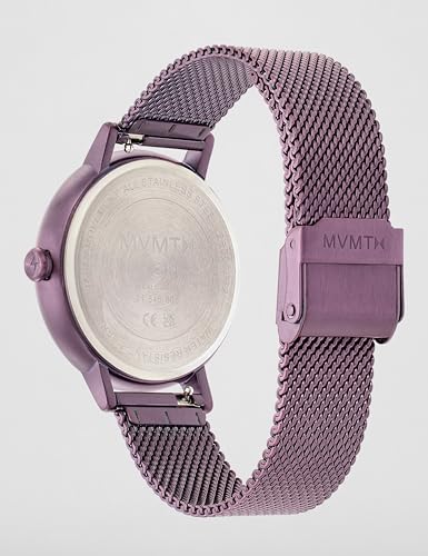 MVMT Stainless Steel Analog Purple Dial Women Watch-28000032-D, Purple Band