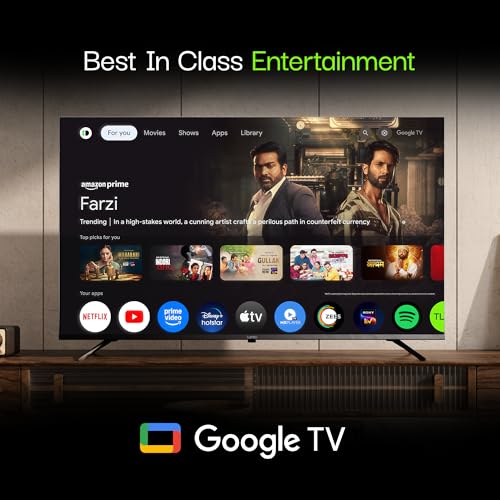 Lumio Vision 9 139cm (55 inches) 4K Ultra HD Smart QD-MiniLED Google TV EPIC1-ADSG