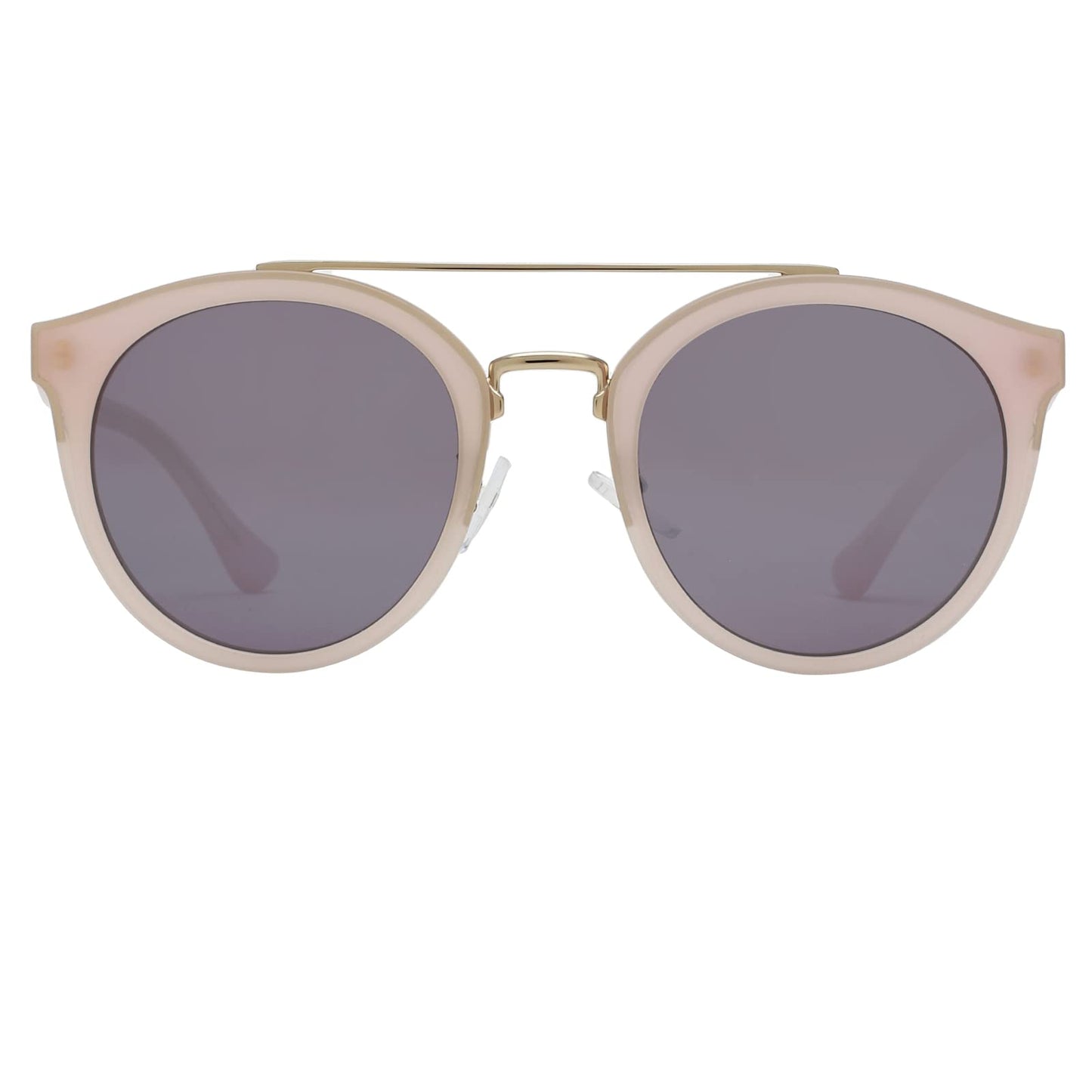 Calvin Klein Mirrored Oval Women Sunglasses - (CK 4339K 601 53 S |53| Grey Color Lens)