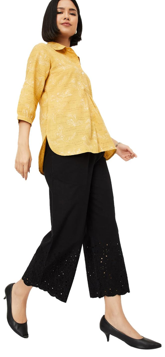 Max Women's Regular Pants (VKFBSP25SY_Black