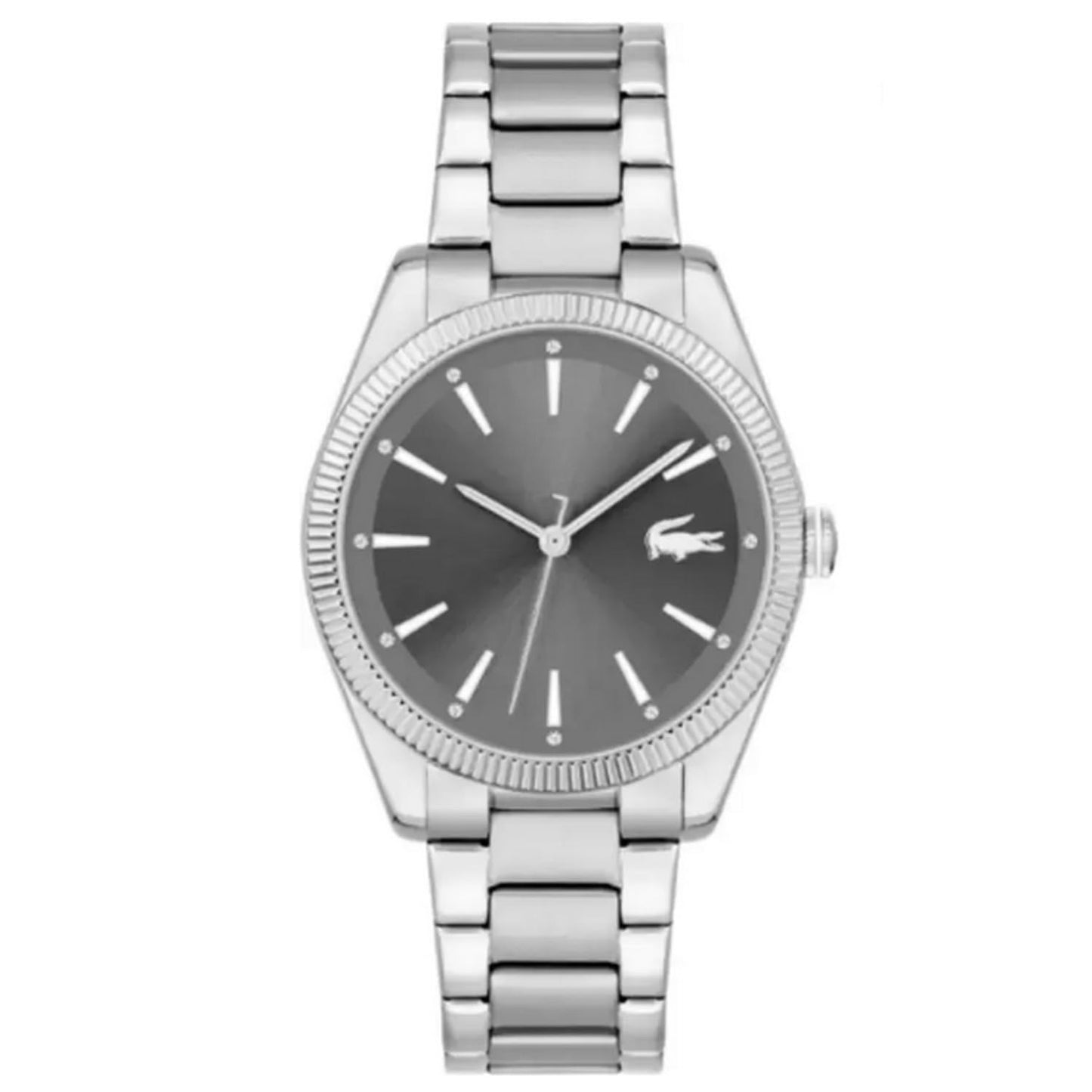 Lacoste Ottawa Qtz Basic White Round Dial Men's Watch|Leather Material|Multi Color Band - 2011273