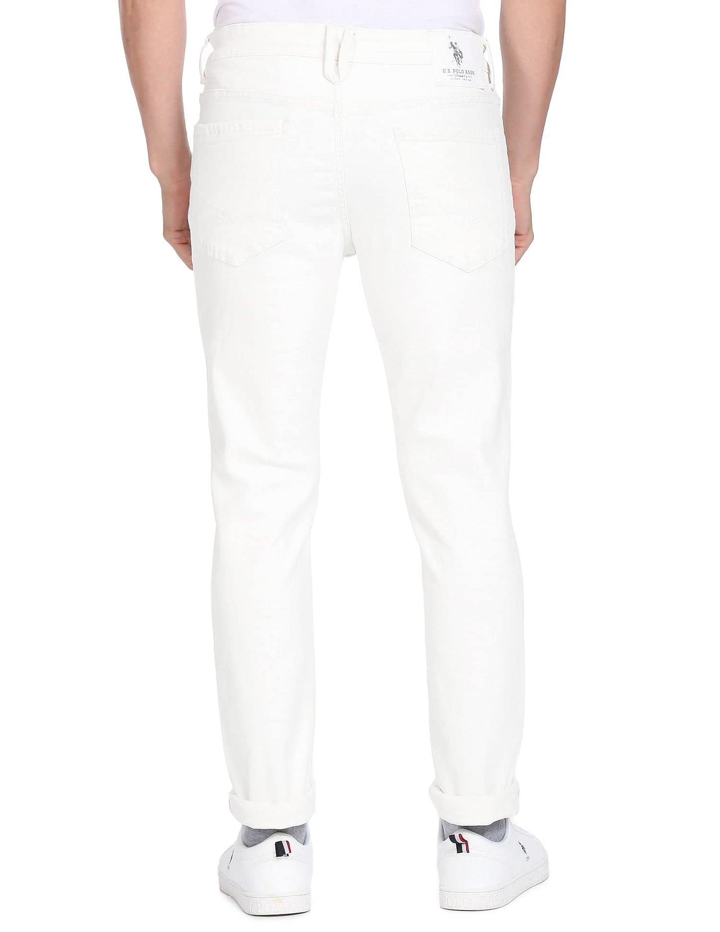 U.S. Polo Assn. Men's Skinny Jeans (UDJEN0263_White_32)