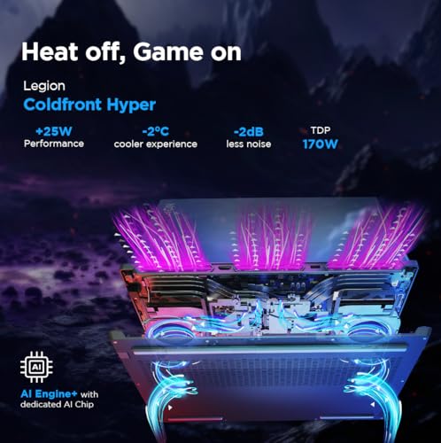 Lenovo Legion 5 Intel Core i7-14650HX 16" (40.64cm) WQXGA IPS 350Nits 165Hz Gaming Laptop (16GB/1TB SSD/Win 11/Office 2021/NVIDIA RTX 4060 8GB/100%sRGB/Alexa/3 Month Game Pass/Grey/2.3Kg), 83DG004SIN