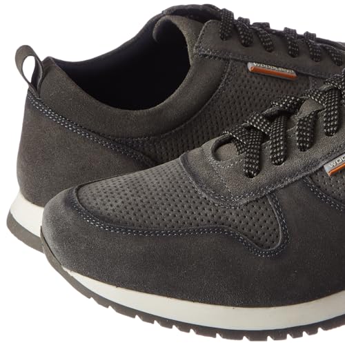 Woodland Men's Grey Leather Casual Shoes-9 UK (43EU) (GJ 4136021)